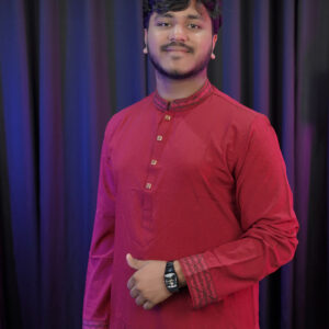 Rich Maroon Panjabi